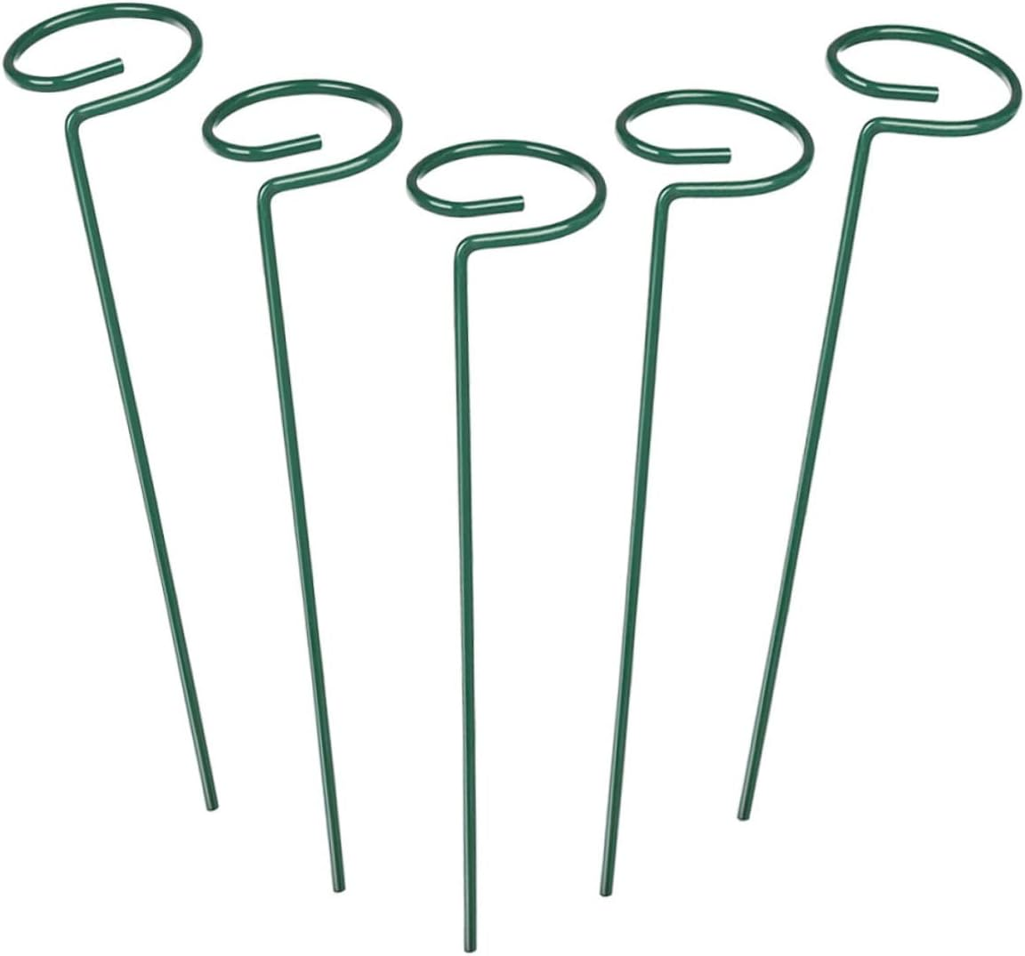 SEWOART 10Pcs Plant Support Stakes for Flower Plants and Reusable Garden Supports for Climbing and Upright for Home Gardening and Outdoor Decor image number 2