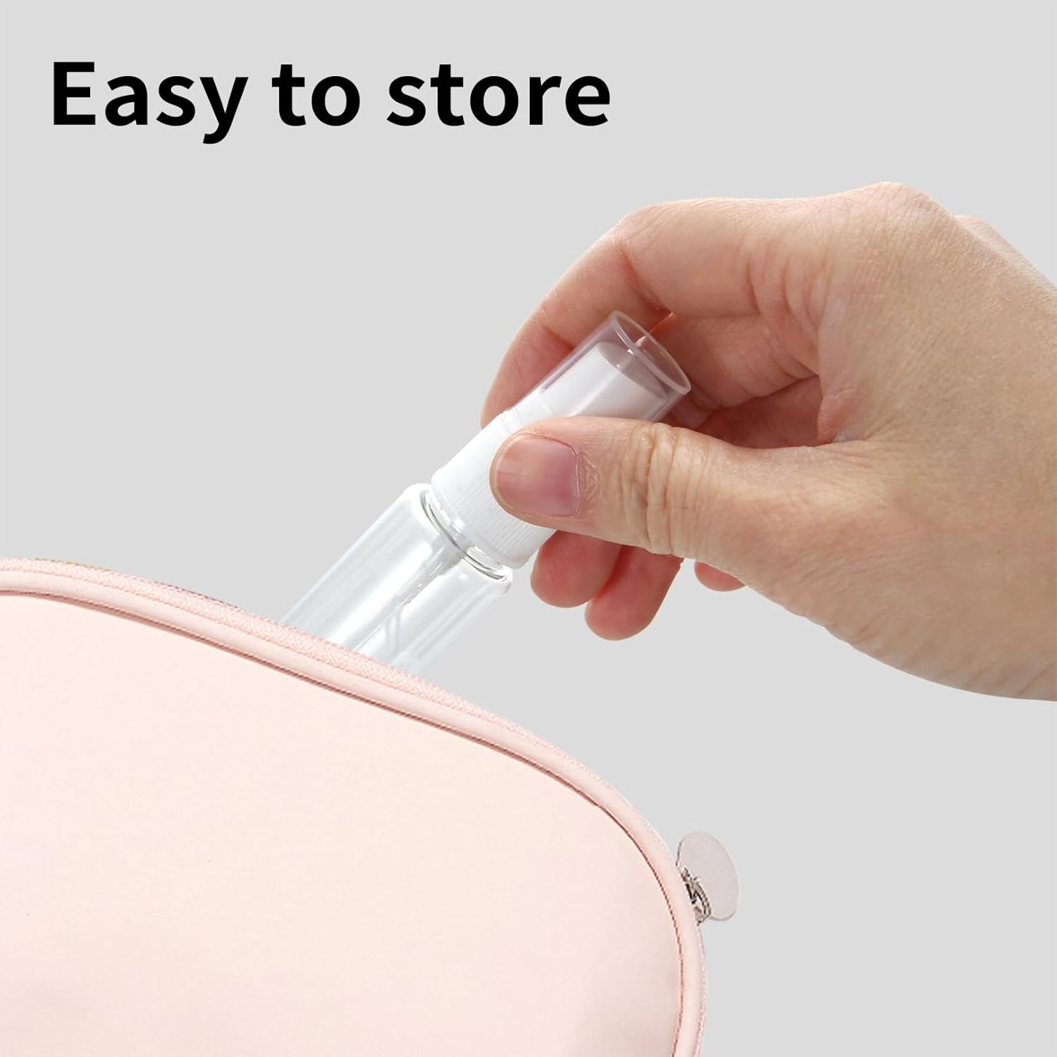6 X 20 Ml Small Spray Bottles, Atomiser Spray Bottle, Small Spray Bottles for Filling, Perfume Atomiser on the Go, Mini Spray Bottle, Atomiser for Perfumes, Oils, Water, Alcohol and Cosmetics (Mist) image number 1
