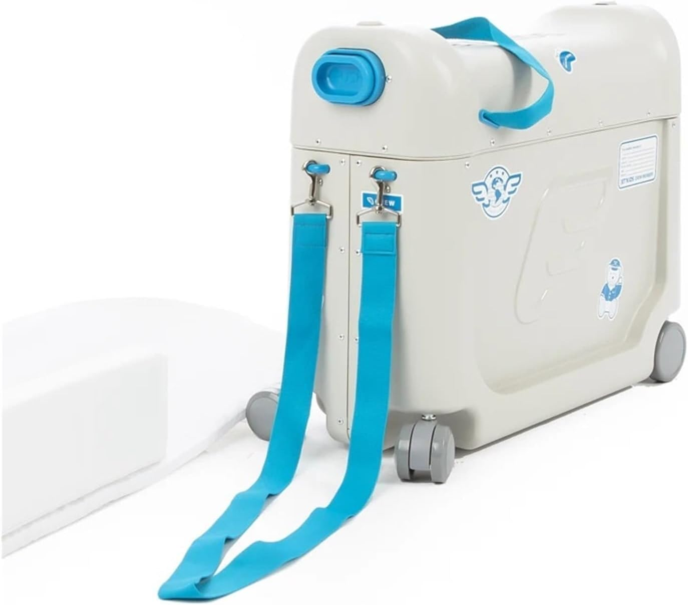 FRAMUN Suitcase Luggage Travel Ride Aircraft Multi-Function Sleeping Upgrade Suitcase Bag Bed Box Creative Valise (Color : Red) image number 1