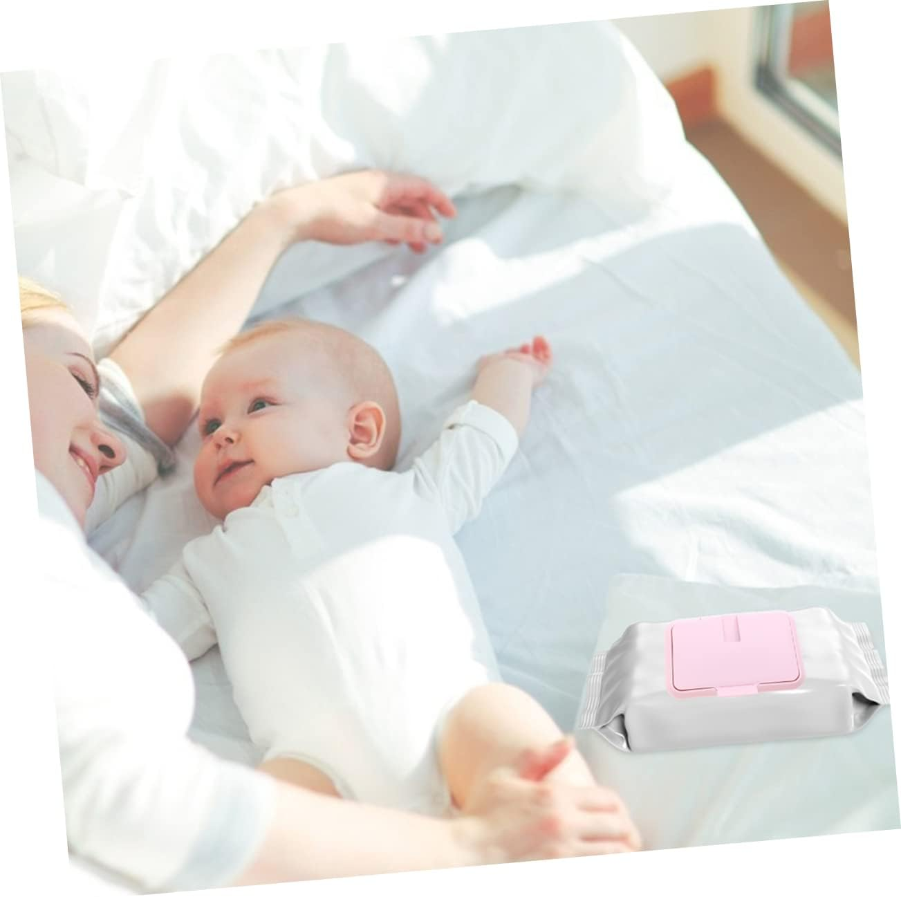 2Pcs Portable Wipe Warmer USB Wet Tissue Warmer for Home Car Travel Use Keeps Wipes Warm and Ready