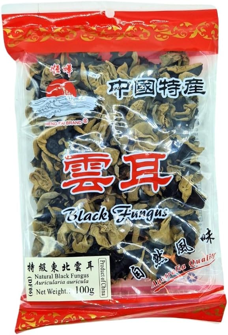 Heng Fai Natural Black Fungus 100G image number 2