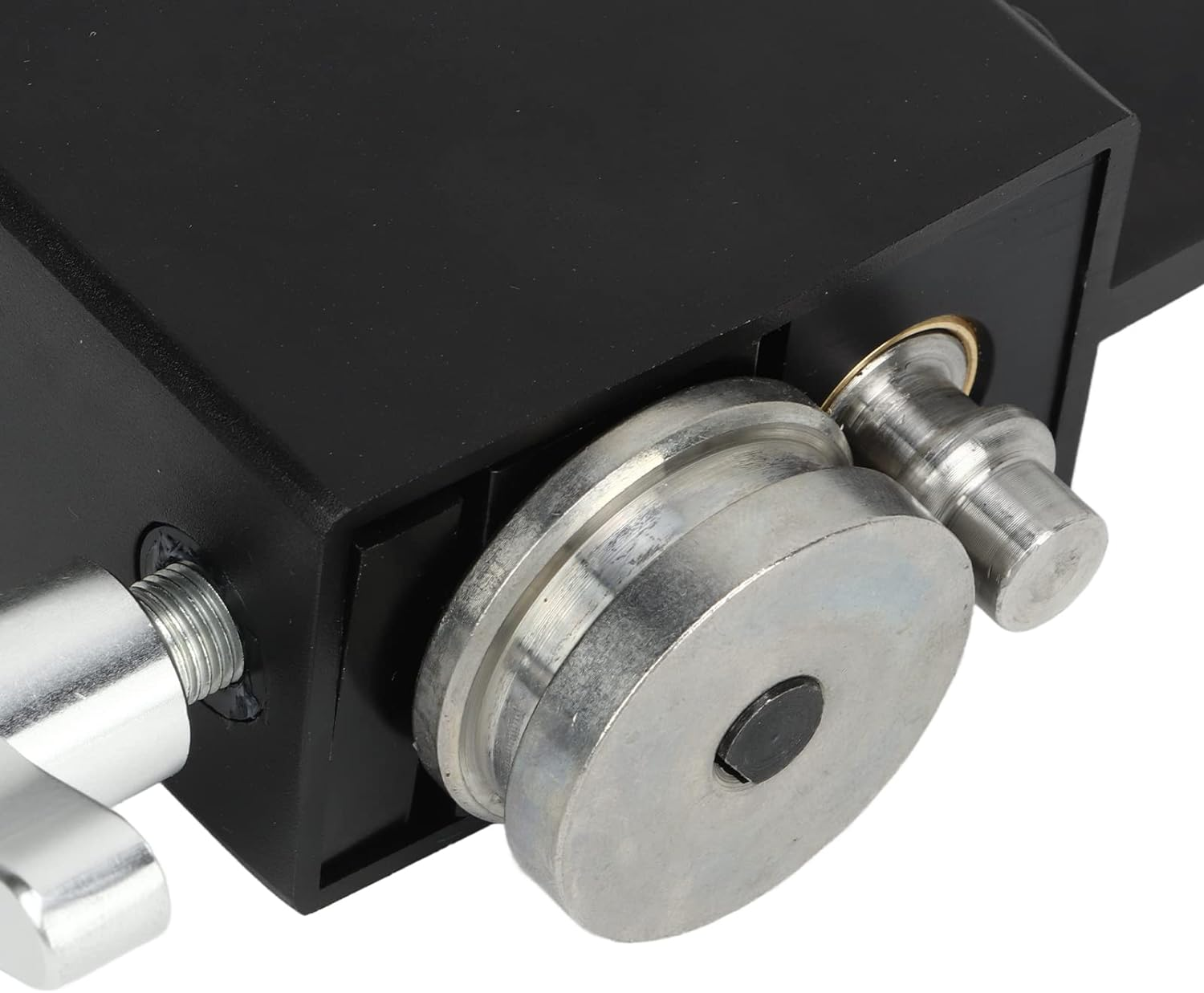 Manual Bead Roller, Tubing Beader Metal Bead Roller Machine, Intercooler Pipe Bead Form Machine Pipe Beading Tool Pipes Tubing Roller Pipe Flaring Tubing Tool for Copper Tubing image number 6