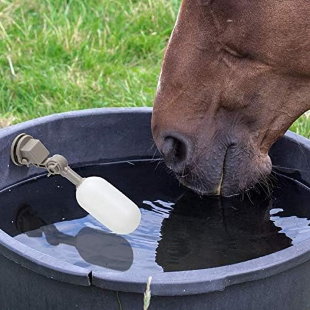 Float Valve Set with Adjustable Arm, 1/2-Inch Water Supply, 3-Piece, for Livestock Water Tanks image number 2