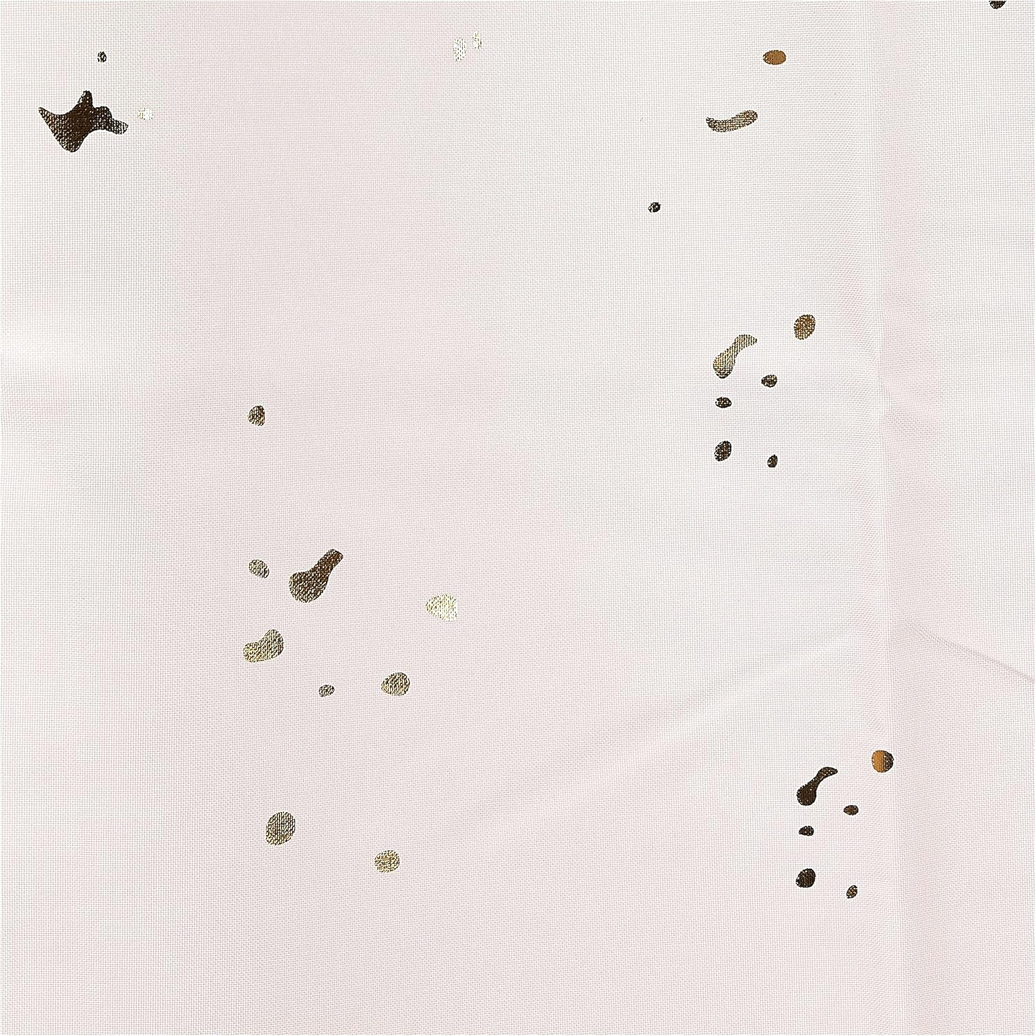 SKL Home by Saturday Knight Ltd. Splatter Fabric Shower Curtain, Pink image number 4