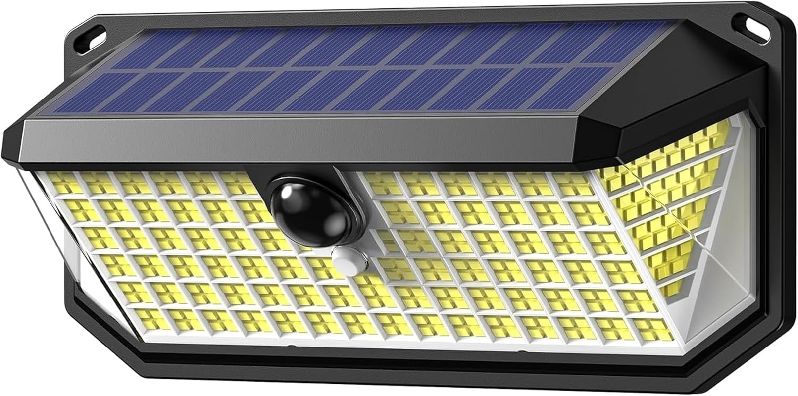 XIULIUU Solar Lights Outdoor, 1PACK 416 LED 4200LM Motion Sensor Outdoor Lights, IP66 Waterproof Solar Powered Security Flood Light for outside Yard, Shed, Barn, Patio, Porch, Garden, Garage image number 3