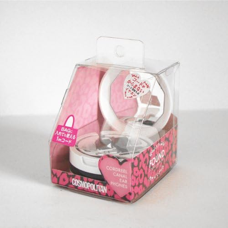 Fun Company COSMOPOLTAN Foundation Cord Reel Earphone Circle White COS-CF01WH image number 2