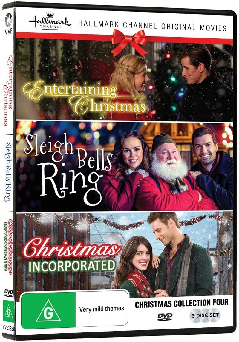 Hallmark Christmas Collection Four - Entertaining Christmas, Sleigh Bells Ring, Christmas Incorporated (DVD)