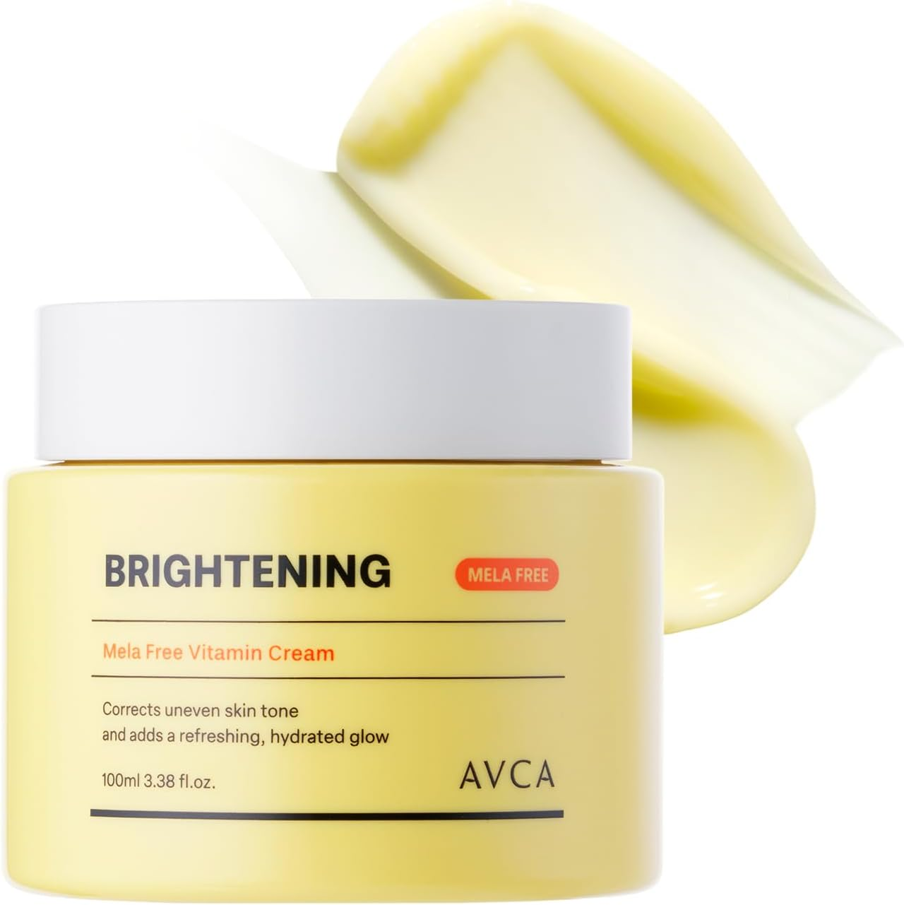 AVCA Vitamin + Niacinamide Radiance Cream 100Ml - Even Tone & Glow Moisturizer, Daily Hydration K-Beauty Vitamin Cream image number 2