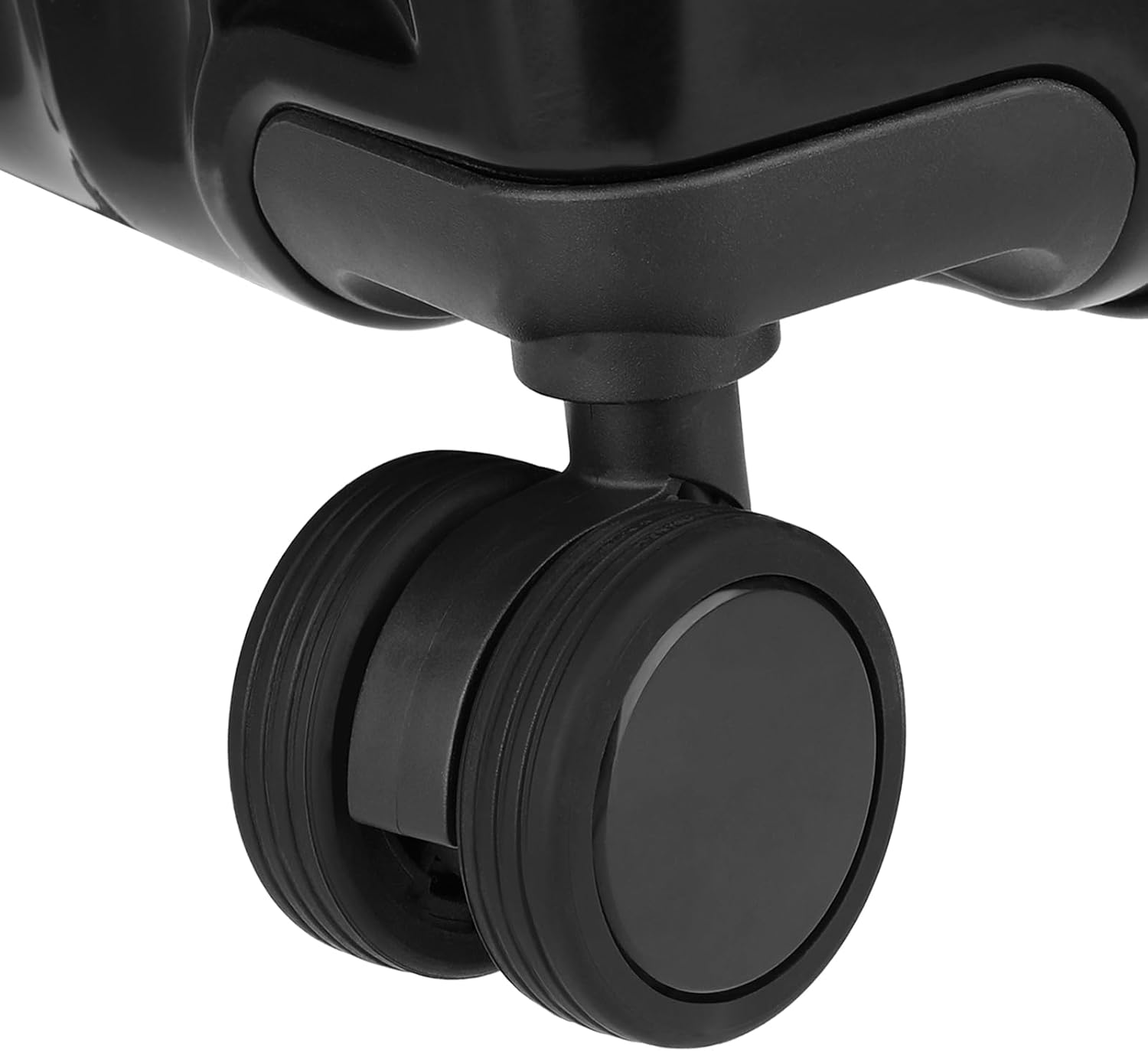 Dimeho Pack of 8 Luggage Wheel Covers Suitcase Wheel Protector Luggage Wheel Protector Silicone Wheel Cover Suitcase Trolley Suitcase Swivel Castor Covers Rubber Luggage Wheel Covers Hand Luggage image number 6