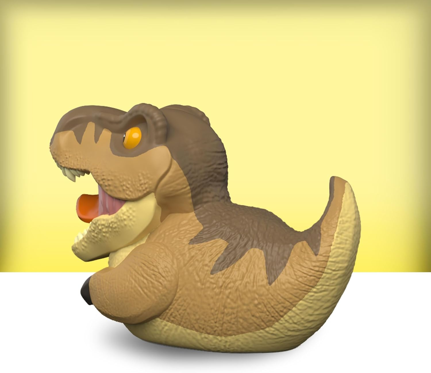 TUBBZ Mini: Jurassic Park - T-Rex Cosplaying Rubber Duck Vinyl Figure - T-Rex (Mini) image number 4