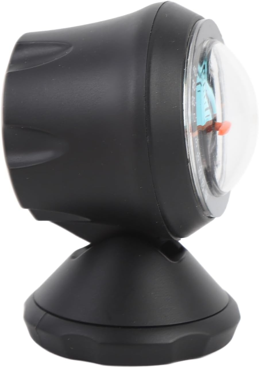 Ejoyous ABS Car Inclinometer, Rotatable Adjustable Viewing Angle, High Sensitivity Accurate Slope Measurement, Dual Slope Markers 4D Angle Display, Enhance Driving Safety image number 1