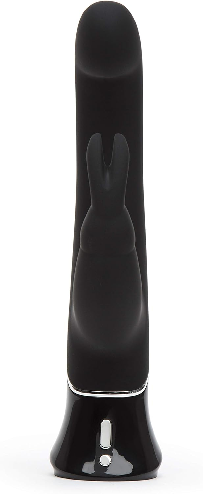 Fifty Shades of Grey Greedy Girl Rabbit Vibrator - 5.5 Inch Silicone G Spot Vibrator Gifts for Women - Dual Stimulation Adult Sex Toy - Rechargeable & Waterproof - Black image number 4