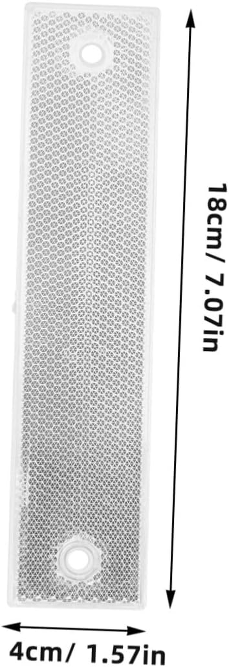 6Pcs Reflective Driveway Markers Weatherproof Road Reflectors for High Visibility Day Night Conditions Easy Installation for Safe Parking Traffic Guidance image number 4