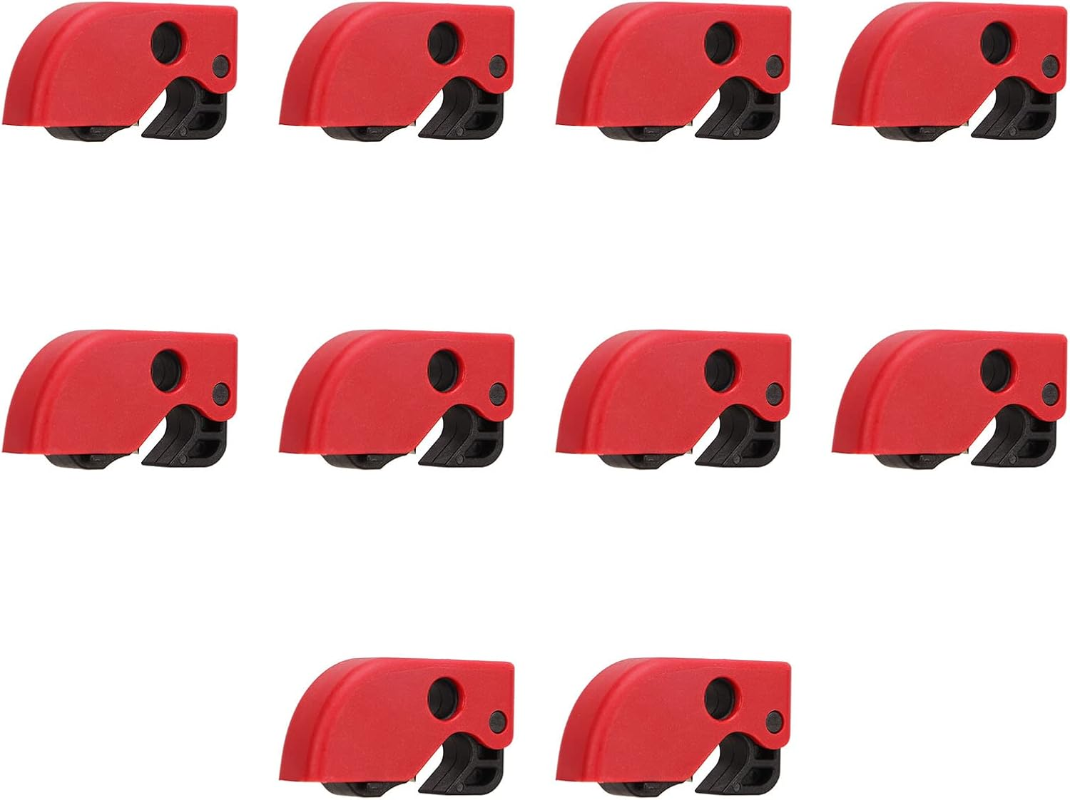 Circuit Breaker Lockout, Circuit Breaker Lockout Device Self Tightening Screw Durable 10Pcs for Industrial Use image number 3