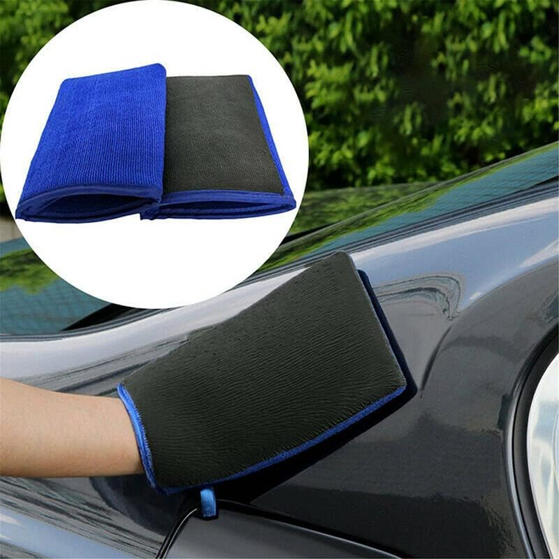 AIMALL Magic Clay Mitt Glove Car Polish Clay Bar Detailing Glove Microfiber Car Wash image number 5