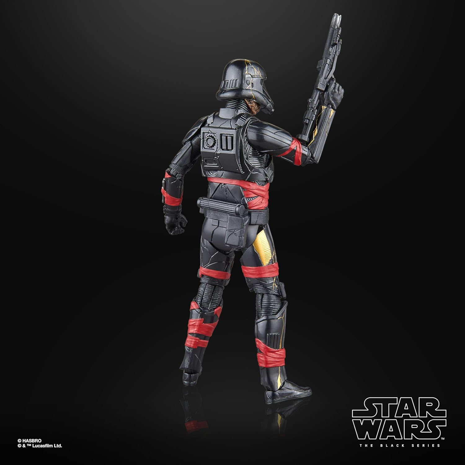 Star Wars the Black Series Night Trooper, Star Wars: Ahsoka Premium Collectible 6 Inch Action Figure image number 2