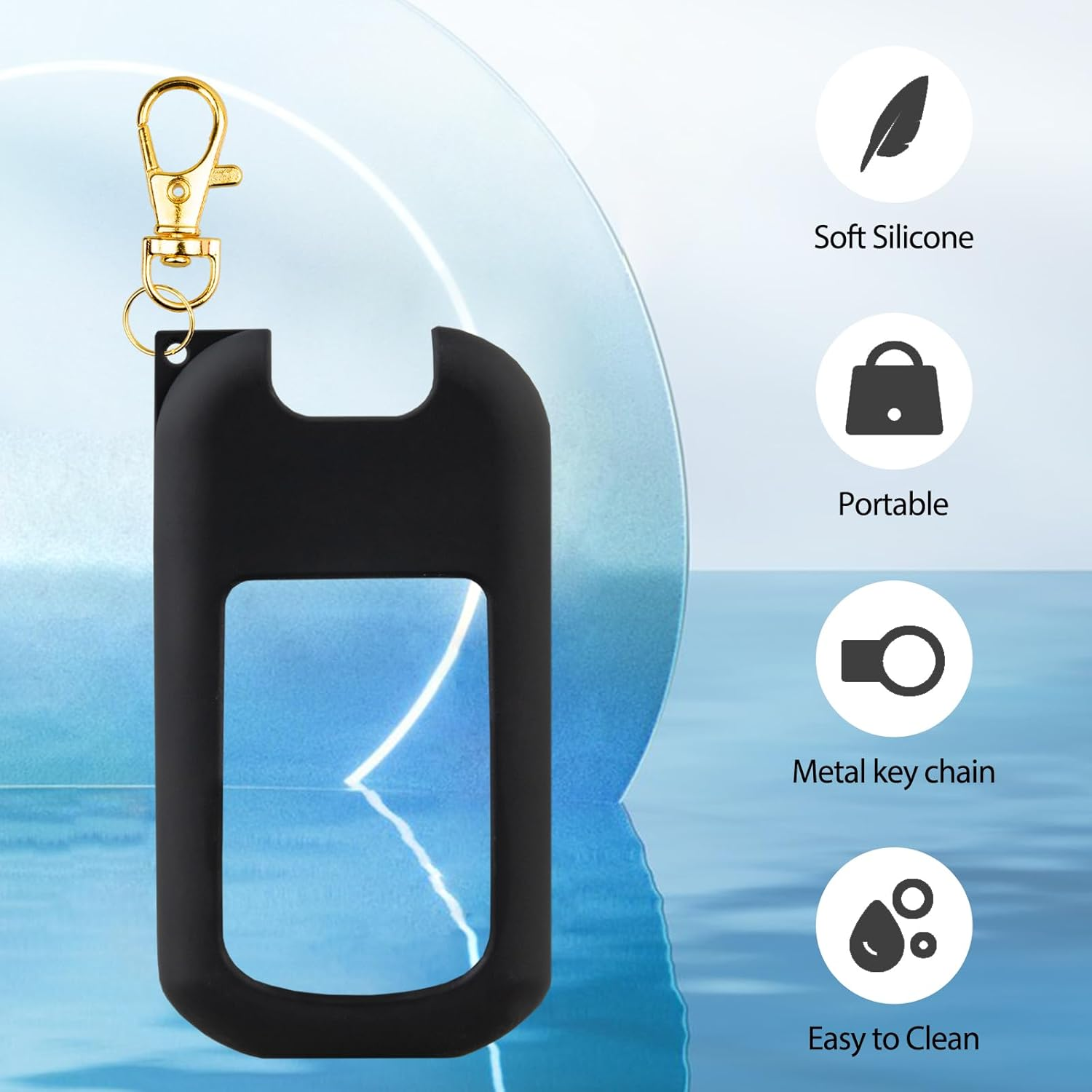 TERPINK Silicone Case Compatible with Poo-Pourri, Black image number 4