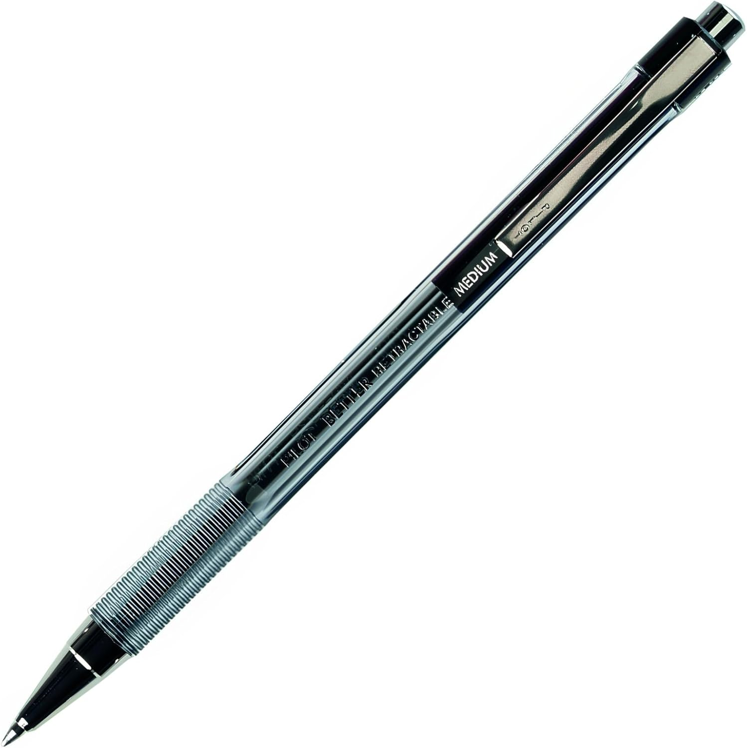 Pilot BP-145 Medium Retractable Ballpoint Pen, Black image number 2