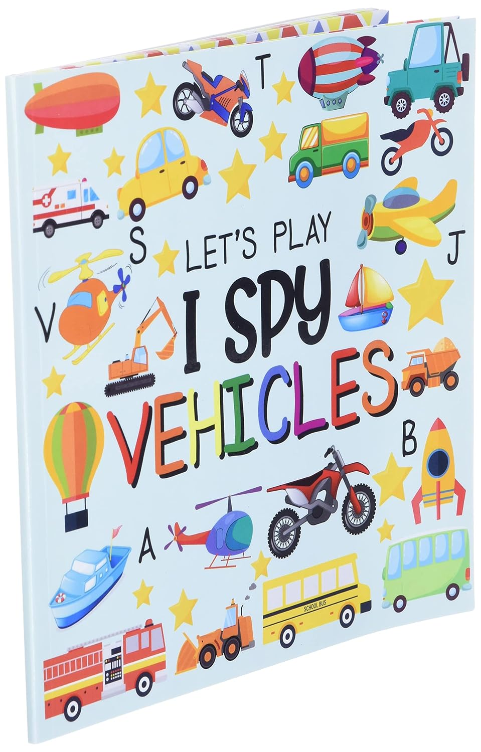 Let'S Play I Spy Vehicles: I Spy Fun Picture Puzzle Book for 2-5 Year Olds Girls and Boys Adding up Book,Interactive Picture Book for Preschoolers & Toddlers (Vehicles Activity Book) image number 3