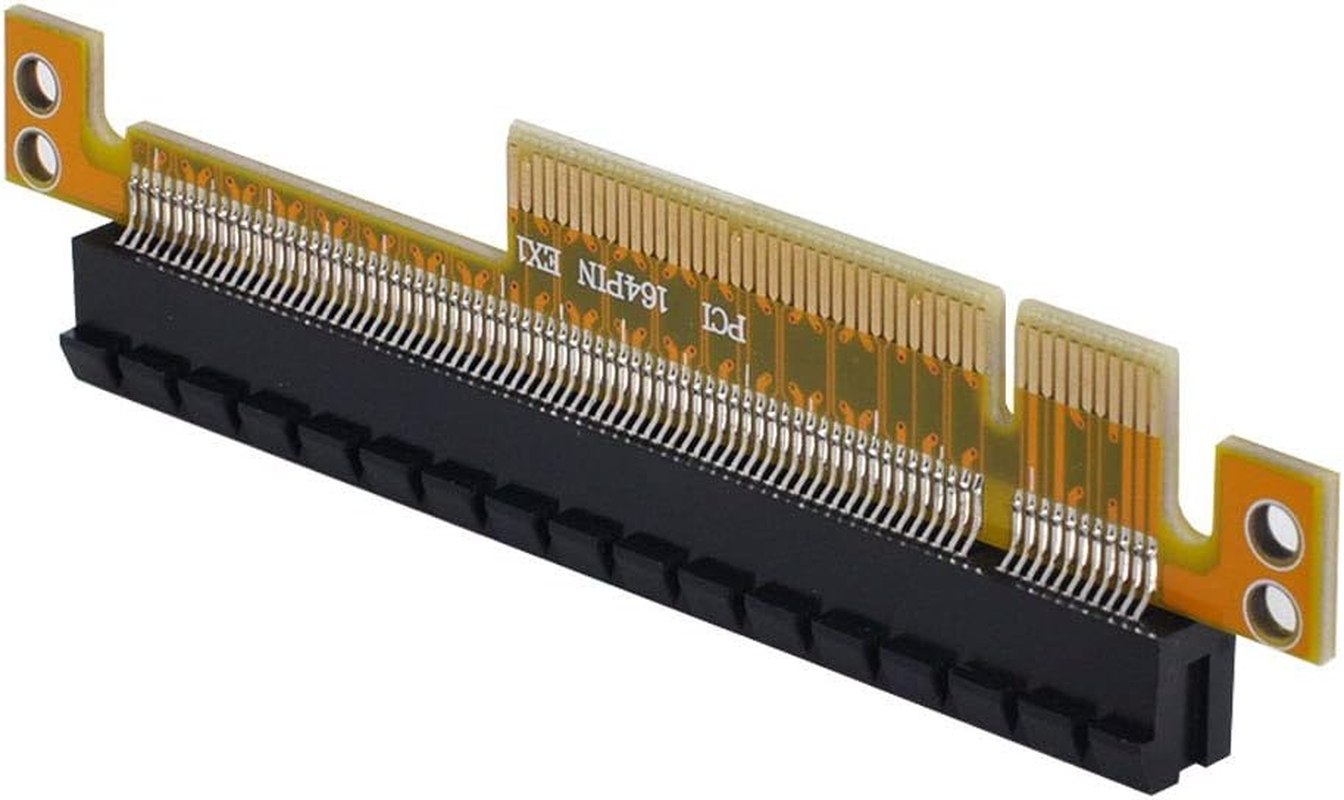 Xiwai PCI-E Express 8X to 16X Extender Converter Riser Card Adapter Male to Female Extension