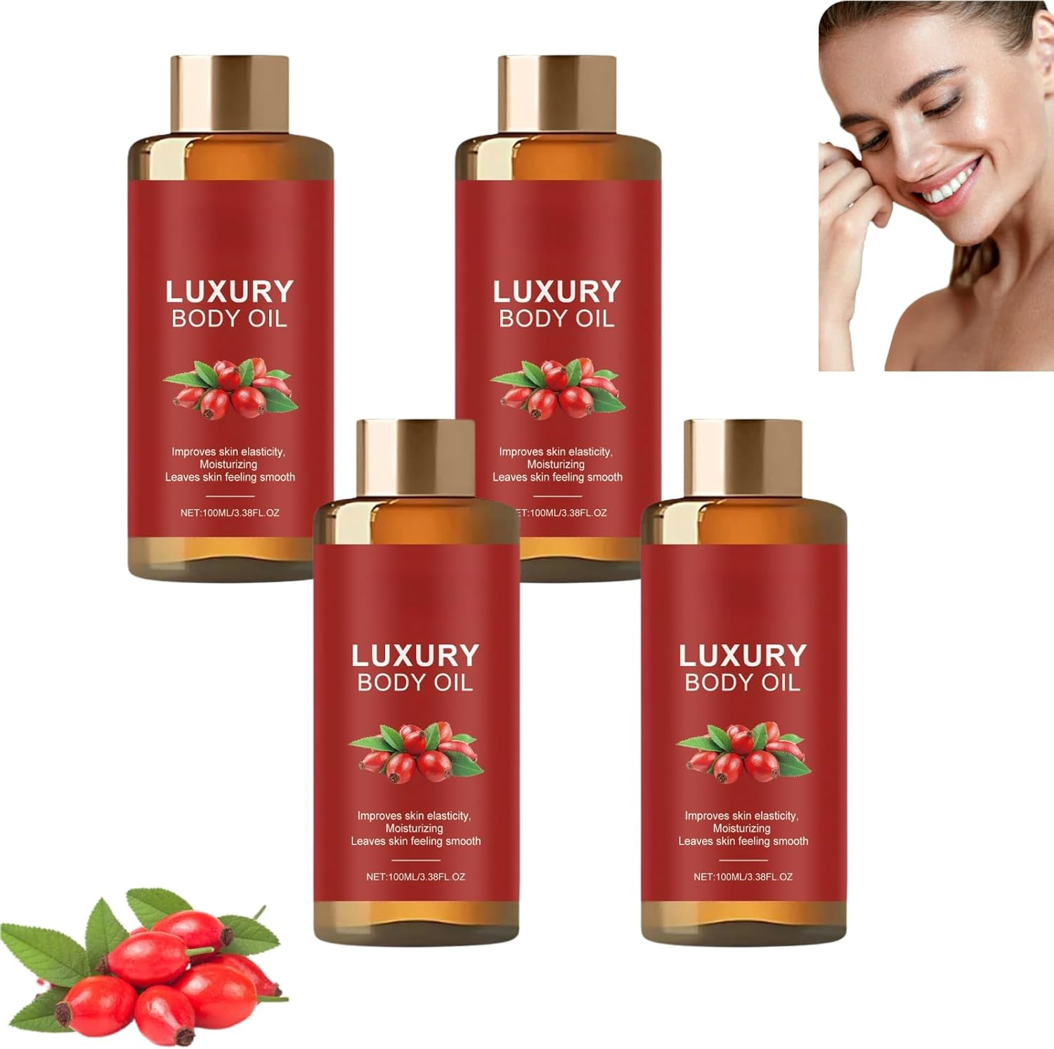 Magic Firming Body Care, Luxury Glow Remedy Essence for Women Arms Chest Thighs & Tummy, Collagen Support Skin Tightening Serum, Hydrating & Moisturizing Magic Care after Shower (1Pcs)