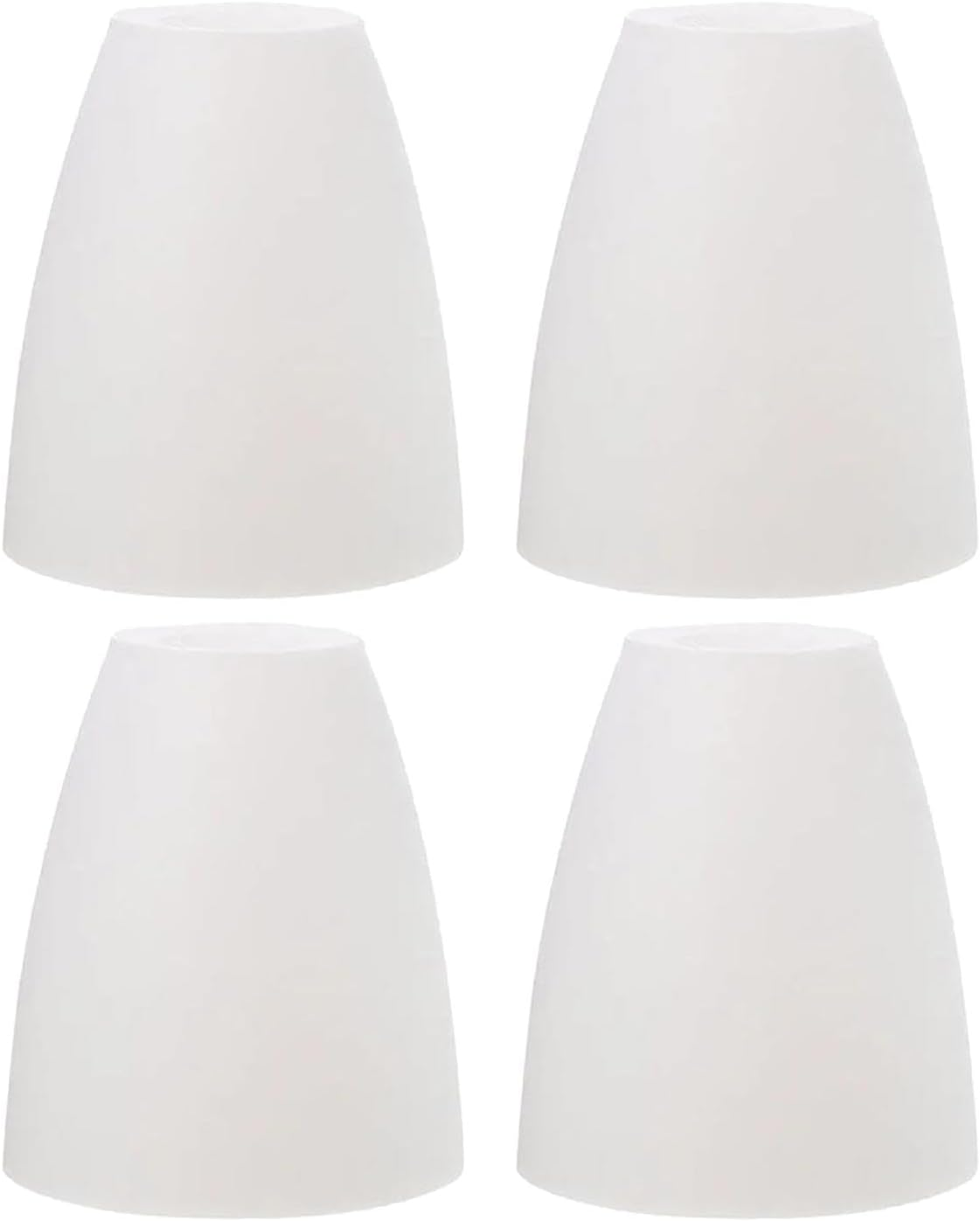 4Pcs Pendant Lamp Shade, Chandelier Cover, Light Fixture Shade, Light Bulb Cover, Hanging Lamp Cover for Bedroom, Dining Room image number 1