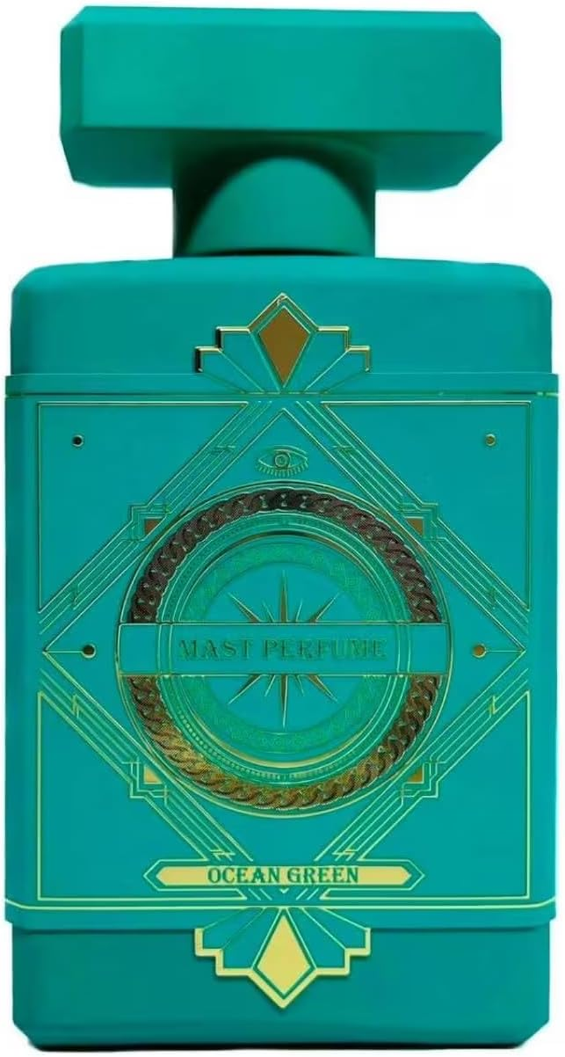 Mast Perfume Ocean Green Eau De Parfum Spray for Unisex 100 Ml