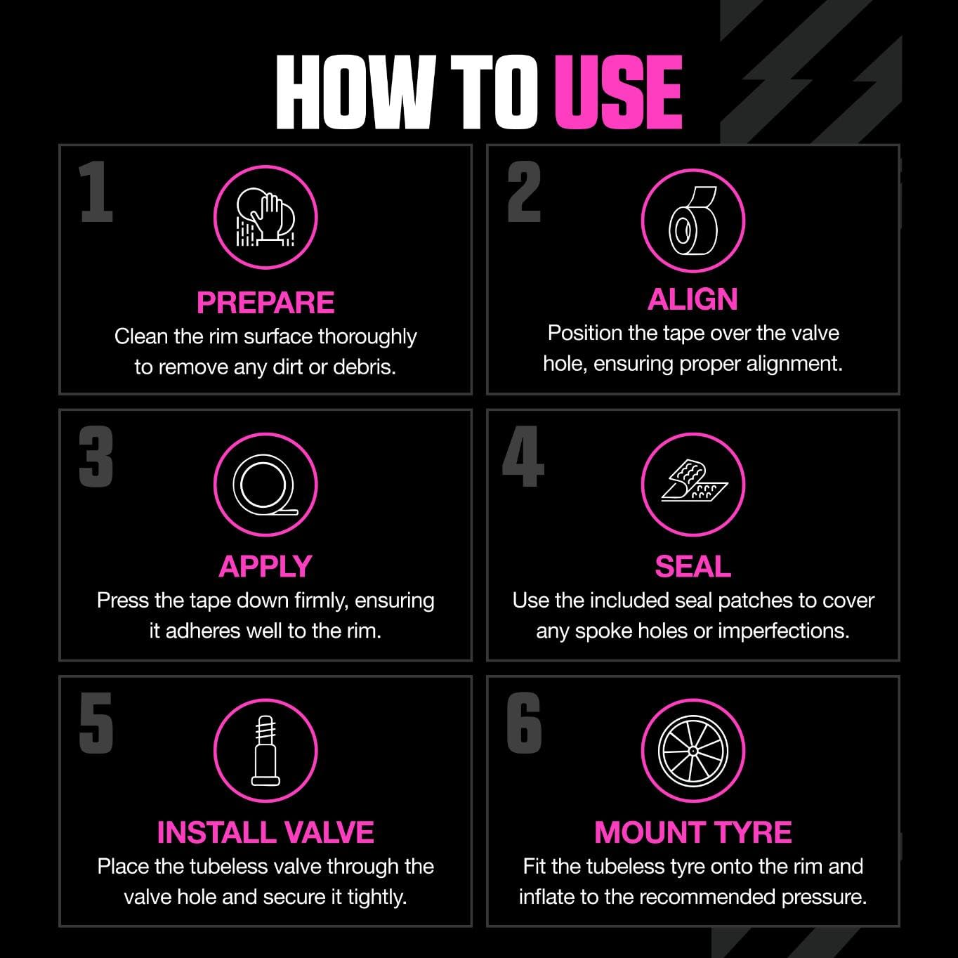 Muc-Off Rim Tape 10M Roll 25Mm (20) NCOL/OSZ image number 1