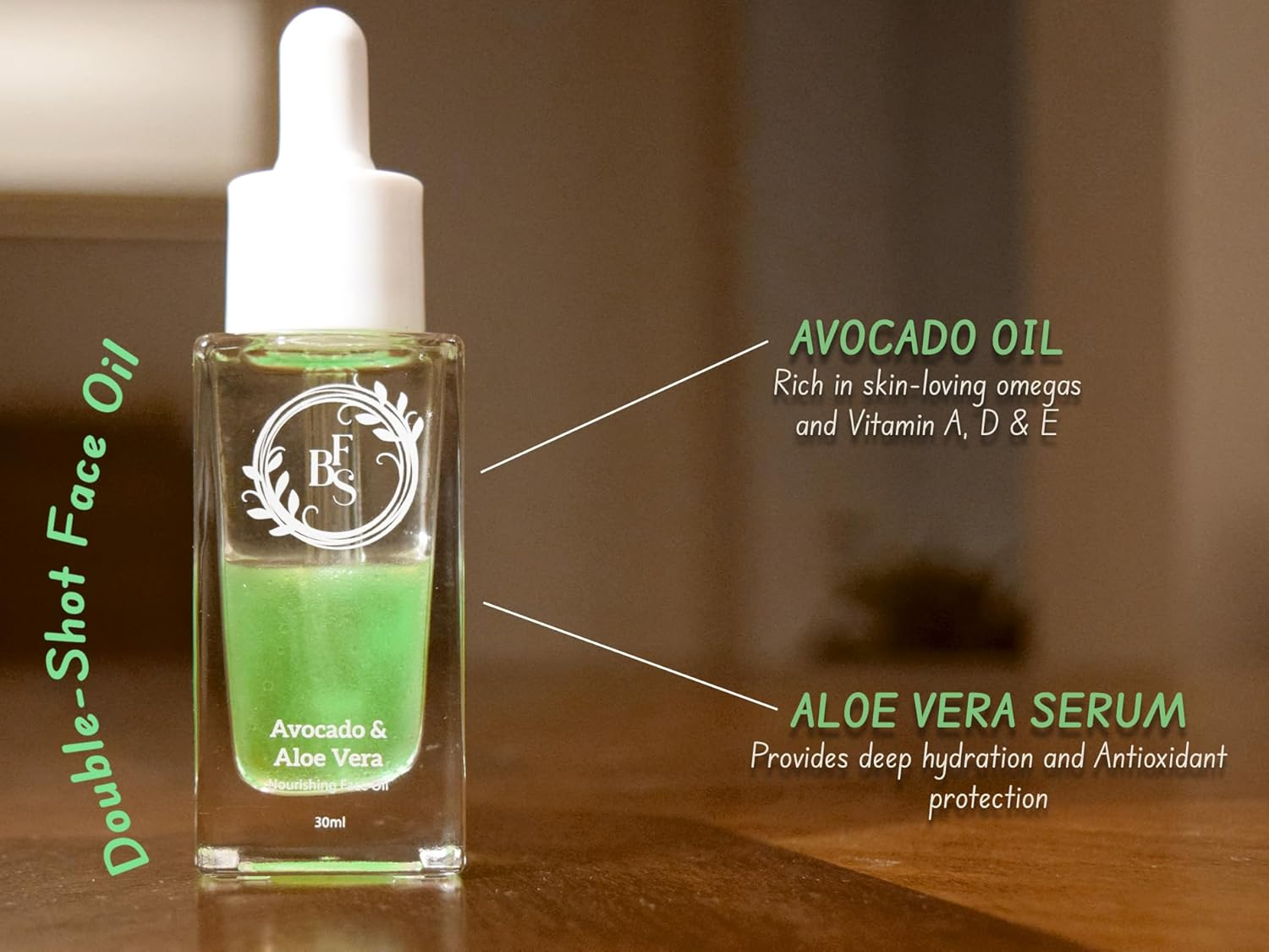Avocado and Aloe Vera Face Oil (30Ml) with Lip Rejuvenation Rosehip Sleep Lip Oil(10Ml) image number 3