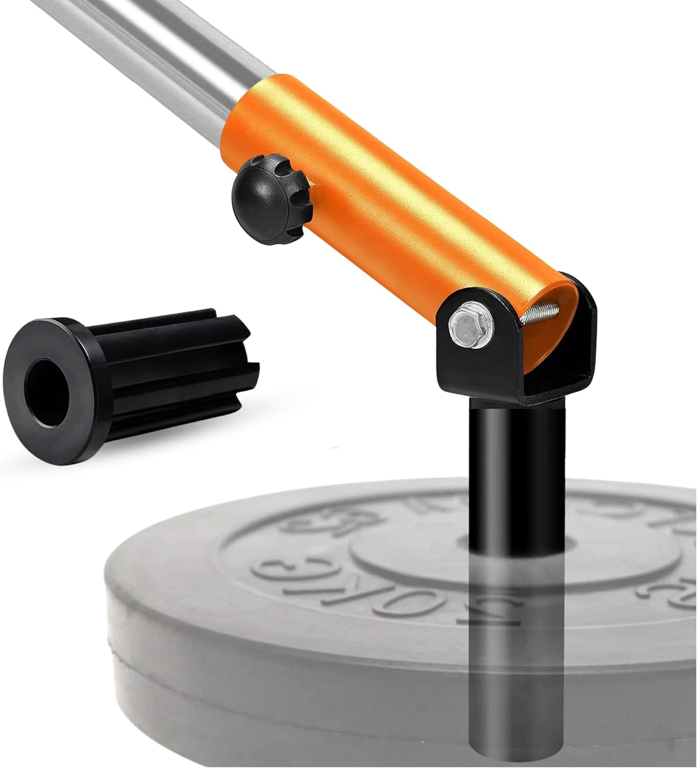 Yes4All T Bar Row Insert, Landmine Attachment for 1&2 Inch Olympic Barbell Bars, Landmine Handles, Workout Home Gym Equipment