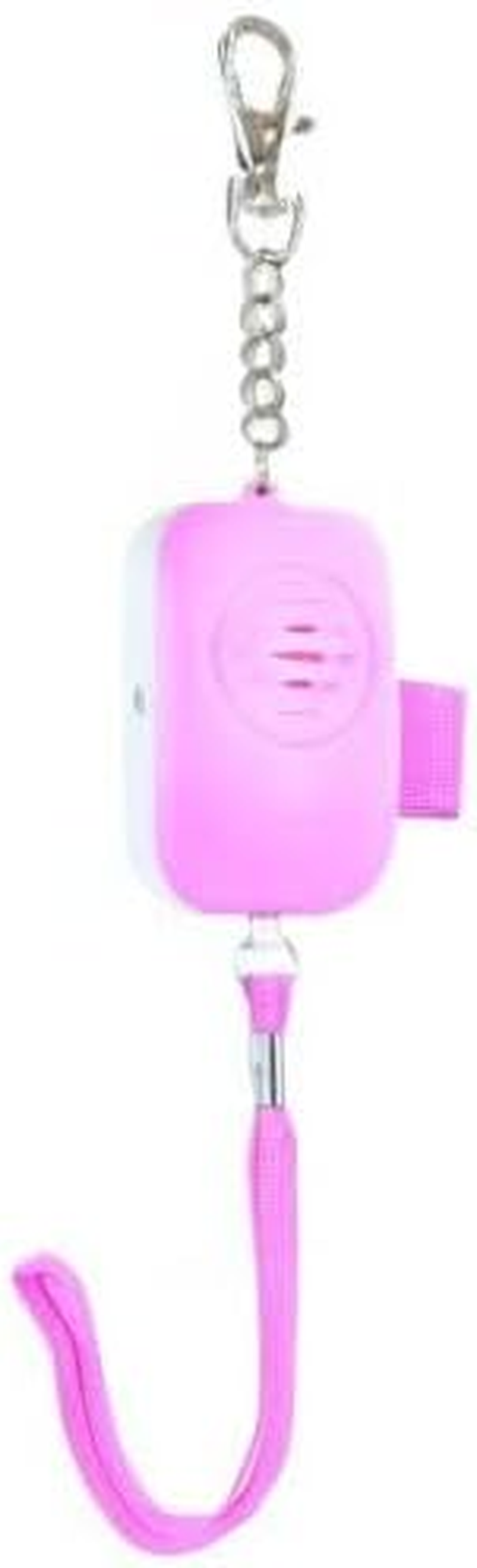 Debika 703549 Security Buzzer, Waterproof, Pink, W 1.5 X D 1.2 X H 2.6 Inches (39 X 30 X 67 Mm) (Excluding Straps, Chains, and Belts)