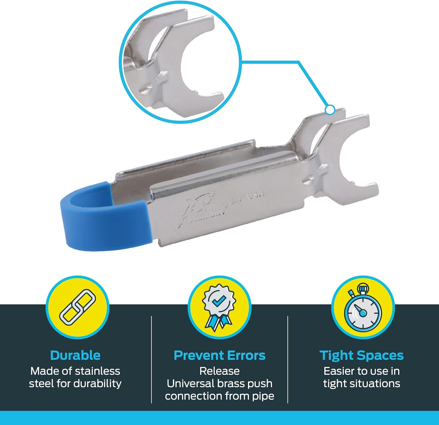 Sharkbite U713 Disconnect Tongs, 3/4-Inch image number 2
