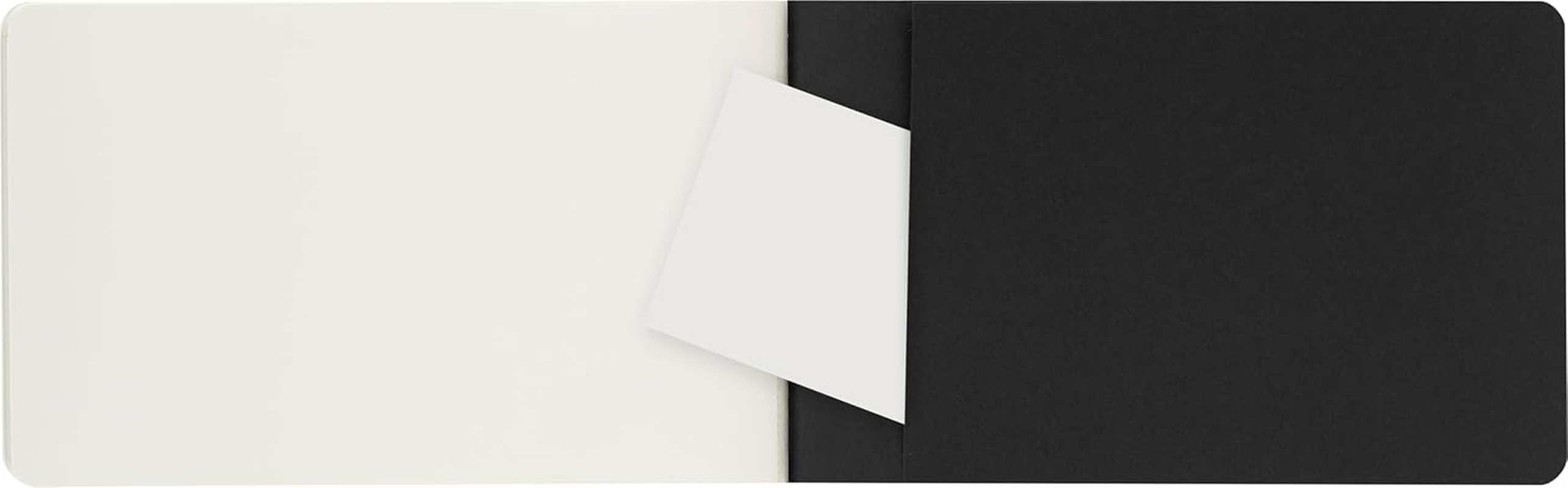 Moleskine Art Cahier Sketchbook Plain, Large, Black image number 2