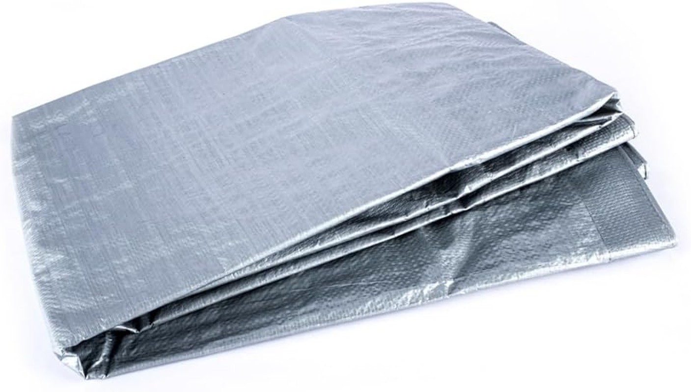 Leona Co 180Cm X 240Cm (6' X 8') Waterproof Multi-Purpose Poly Tarp &ndash; Tarpaulin Protector Cover Sheet for Cars, Boats, Construction Contractors, Campers, and Emergency Shelter, Rot, Rust and UV (1) image number 5
