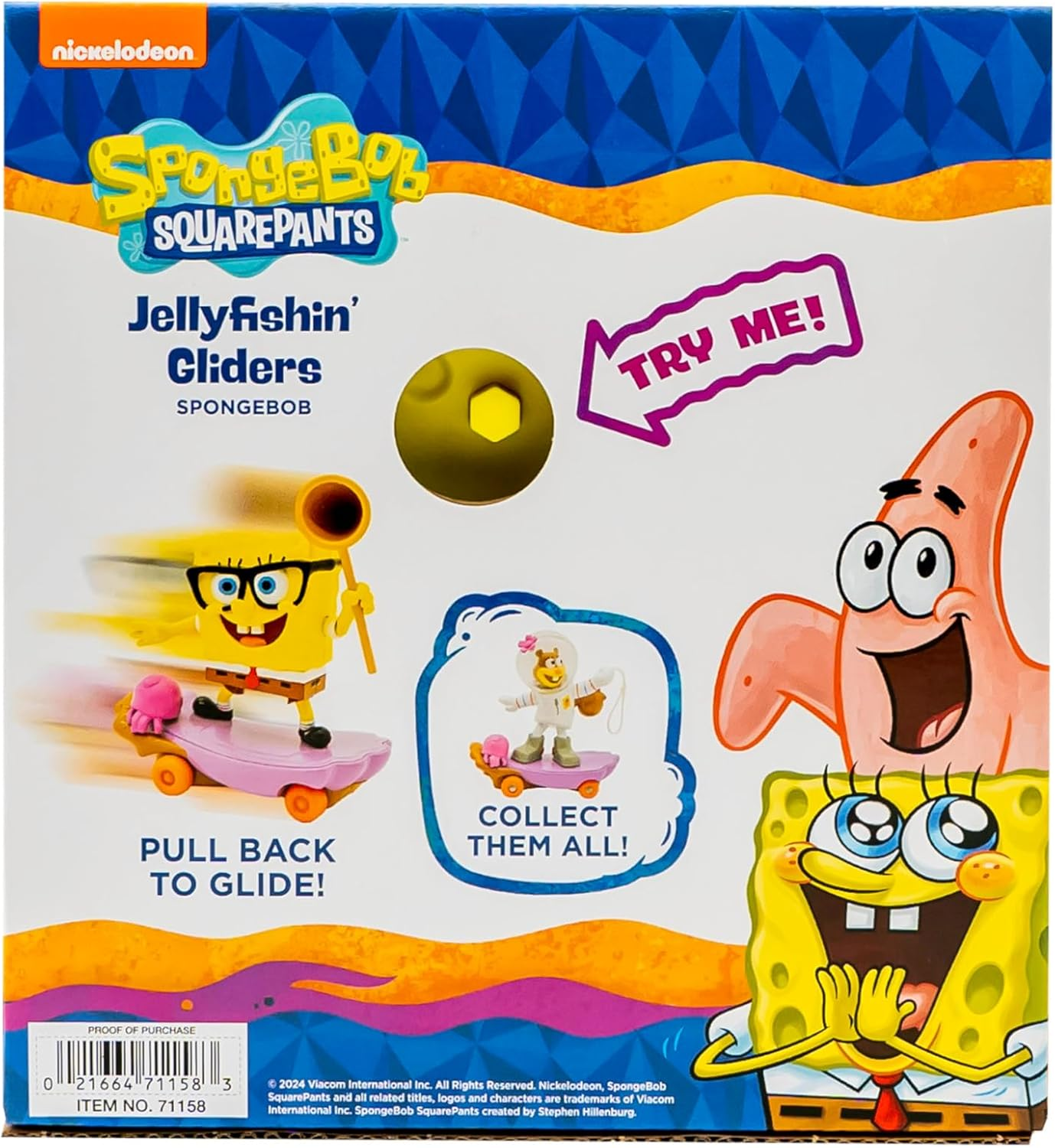 Spongebob Squarepants Jelly Fishin' Gliders Spongebob image number 4