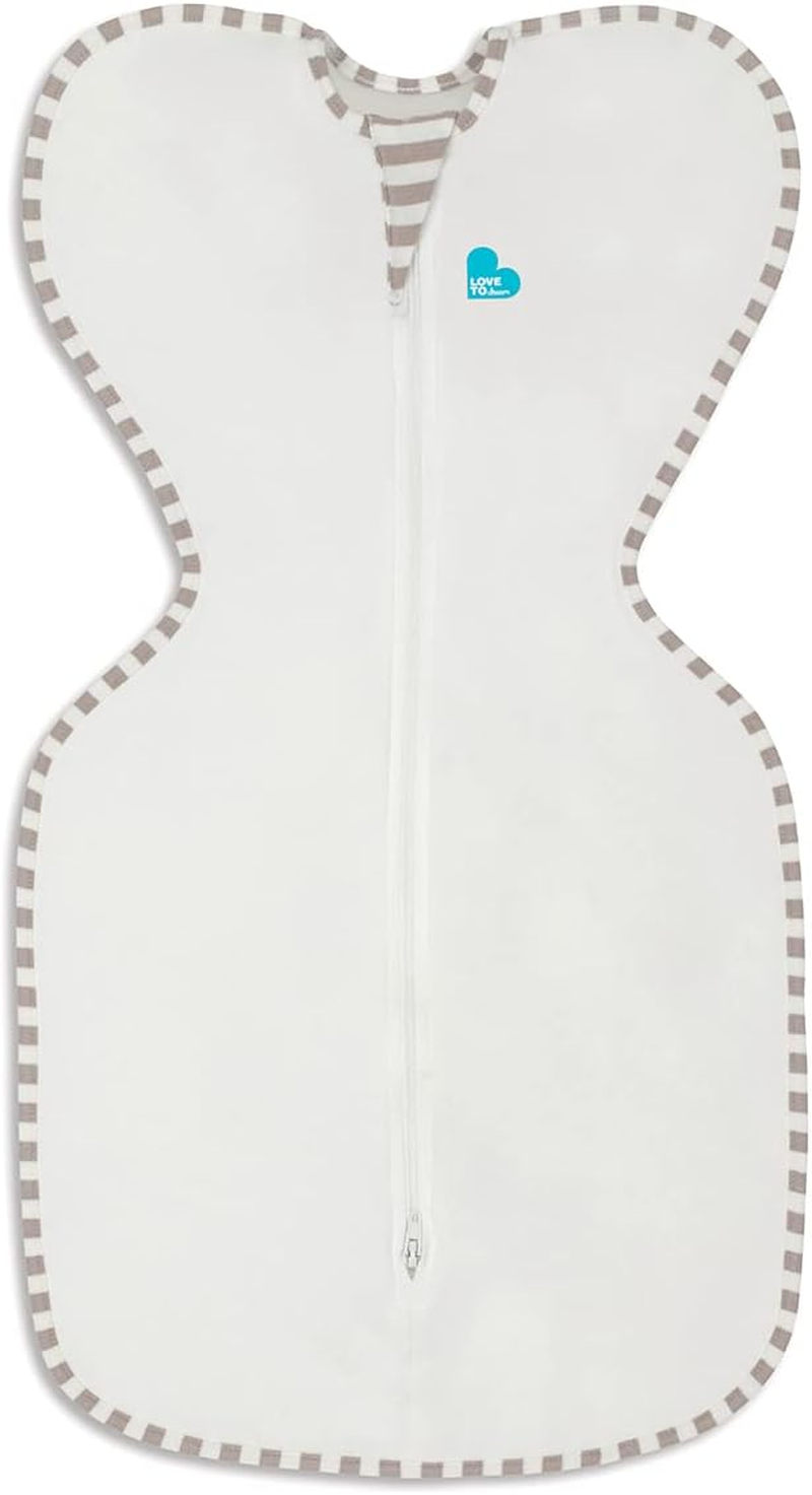 Love to Dream Swaddle UP, Organic, Cream, Small, 8-13 Lbs., Dramatically Better Sleep, Allow Baby to Sleep in Their Preferred Arms up Position for Self-Soothing, Snug Fit Calms Startle Reflex image number 5