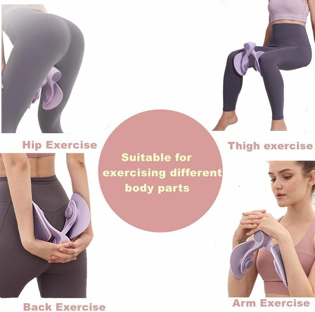 Hip & Pelvic Trainer Kegel Exerciser, Home Gym Yoga Training for Women, Inner Thigh Exerciser, Postpartum Pelvic Repair Pelvic Floor Muscle Exerciser, Arm Butt Exercise Trainer Weight Loss image number 1