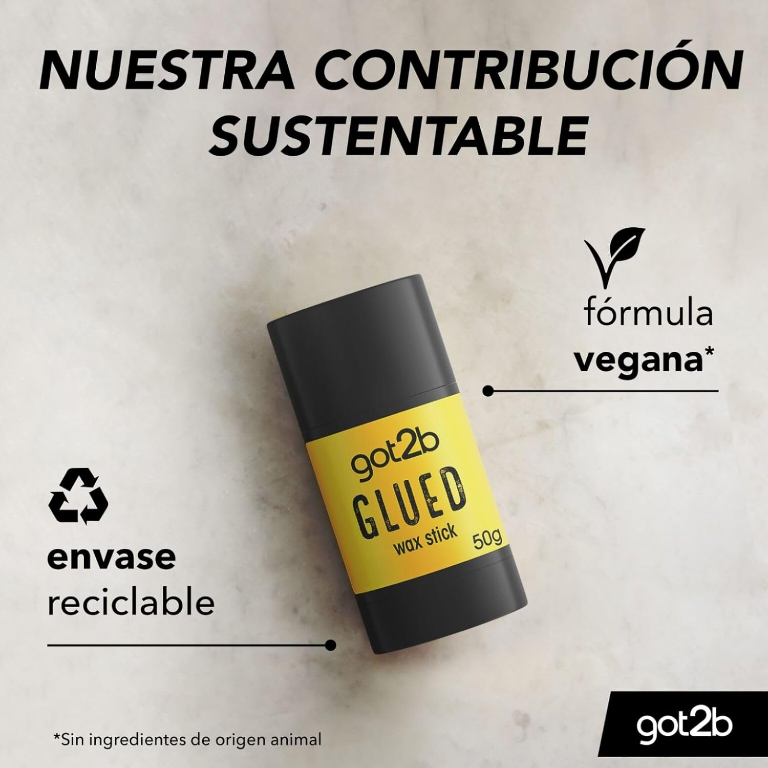 Got2B Glued Hair Wax Stick 50 G image number 1