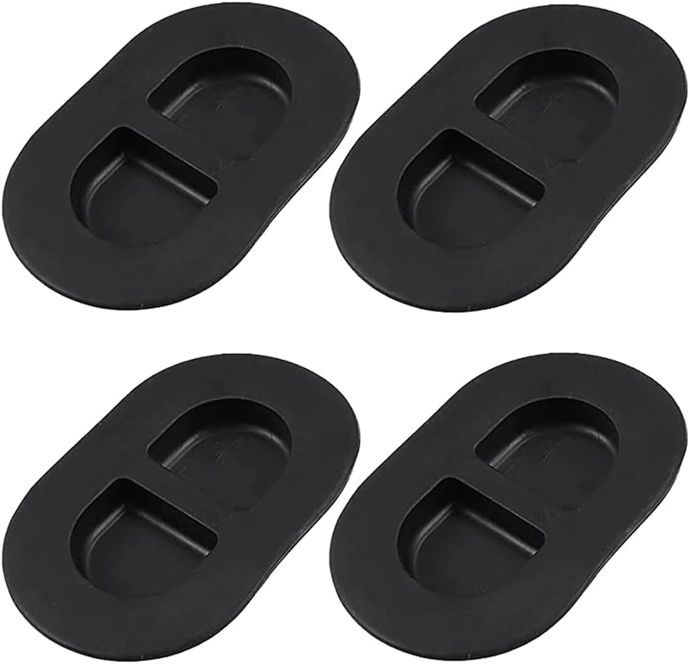 4PCS Floor Pan Drain Plugs, Floorboard Drain Holes Front Rear Floor Mats Rubber Plug for Jeep TJ Wrangler JK JKU JL 1997-2022,For Gladiator Rubicon JT 2020-2022 for All-Weather Mopar Slush Floor Mat image number 2