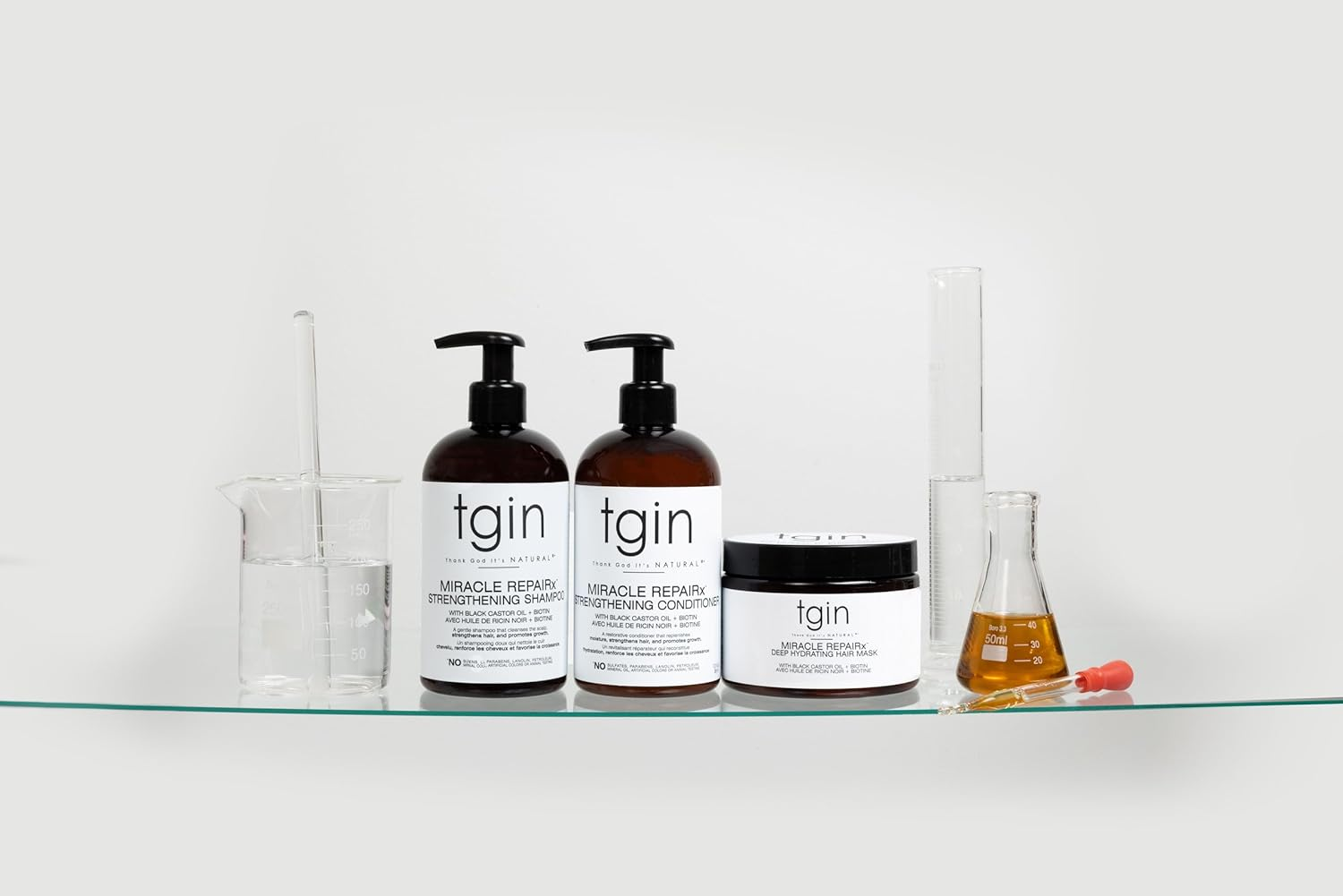 Tgin MIRACLE REPAIRX DEEP HYDRATING HAIR MASQUE image number 2