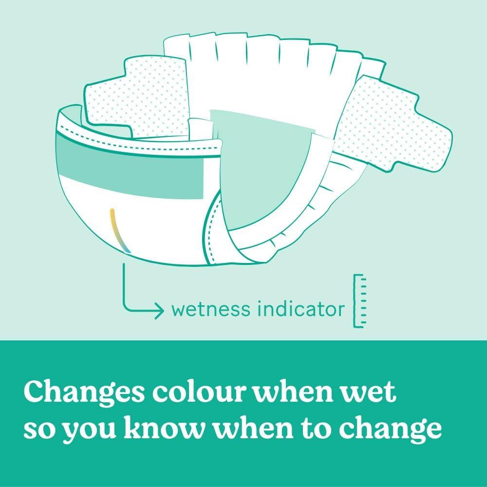 Huggies Newborn Nappies Size 1 (Up to 5Kg) 108 Count image number 3