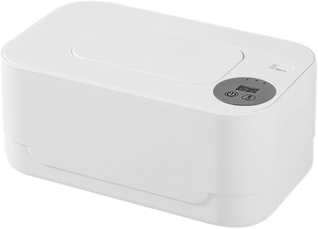 MAGICLULU Portable Wipes Warmer Heated Wet Wipes Dispenser Holder Warmer for Home Travel image number 2