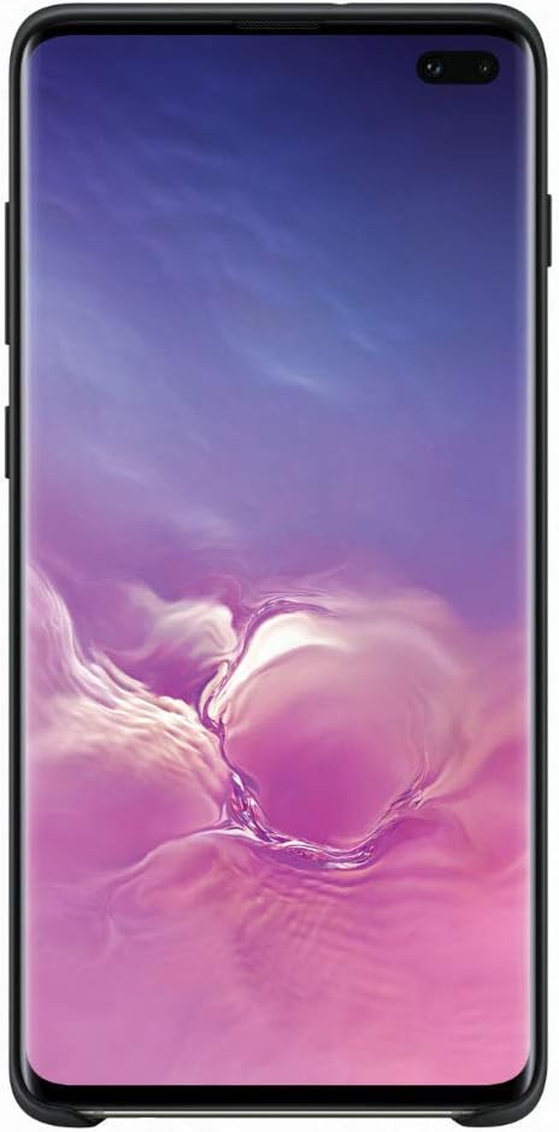 Samsung EF-PG975TBEGWW Galaxy S10+ Silicone Cover, Black image number 3