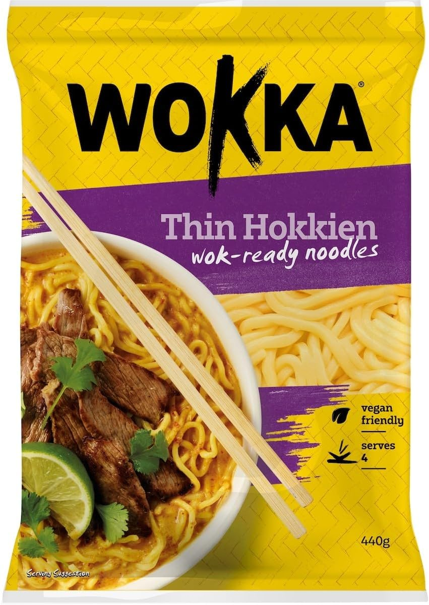 Wokka Hokkien Noodles 440 G