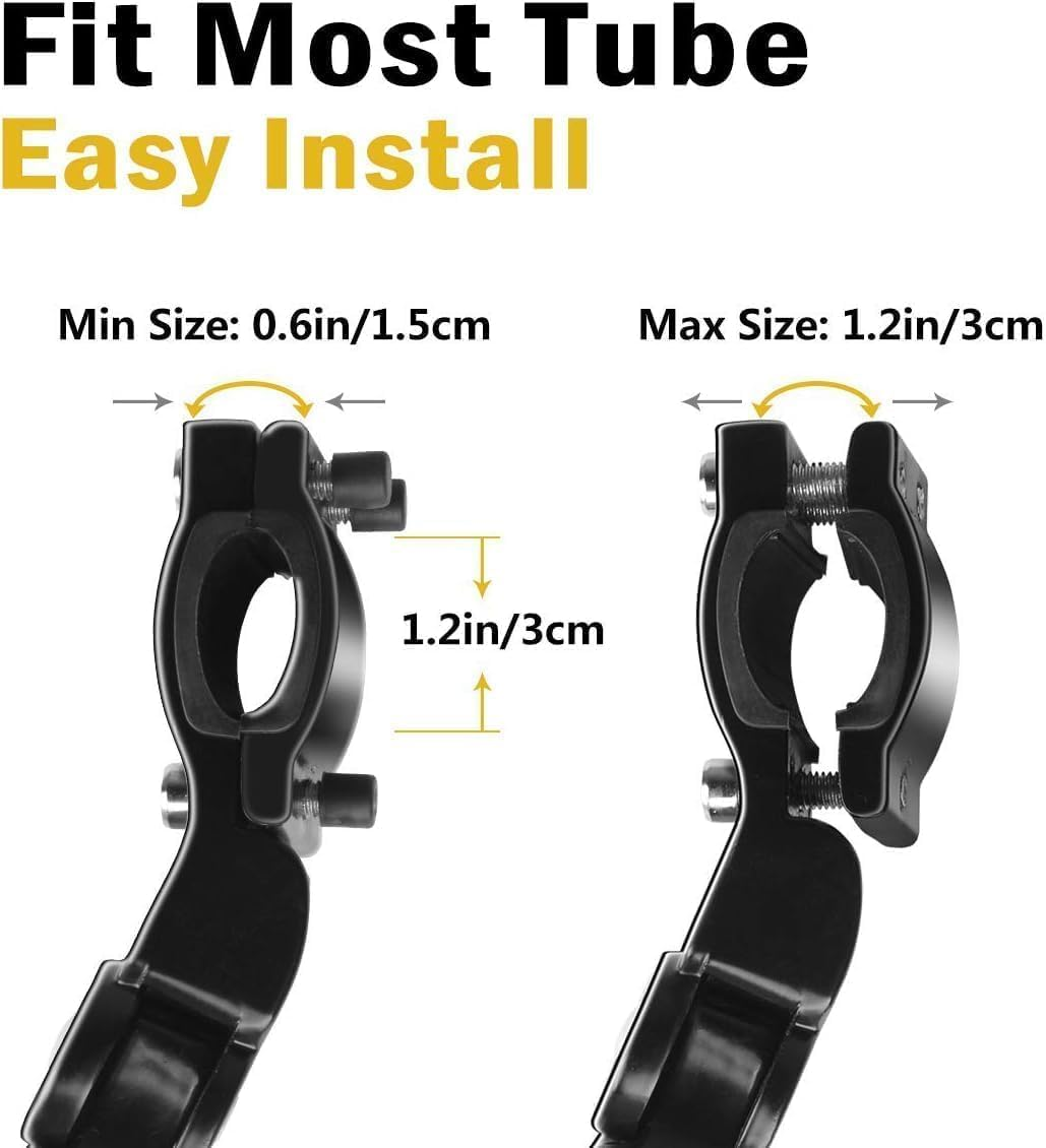 Gamexcel Bike Kickstand Bike Stand for Mountain Bike - Kickstands for Kids Bike, Bicycle Kickstand for Road Bike, Kick Stand for Bike - Bike Side Stand Fit for 22" 24" 26" 700C Road Bike/Bmx/Mtb image number 2