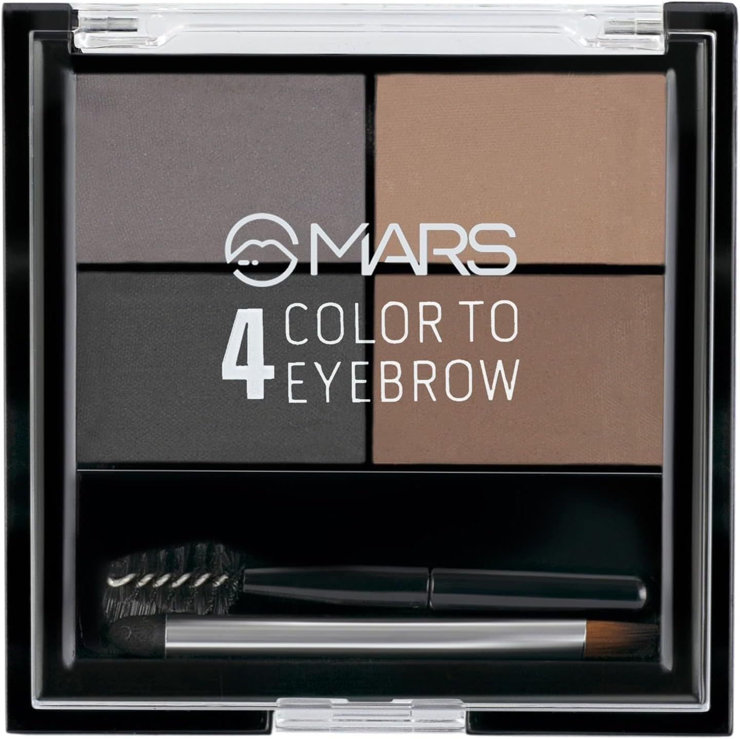 MARS Instant Eyebrow Powder Cake and Brush 8 G (Smoky-545) image number 1