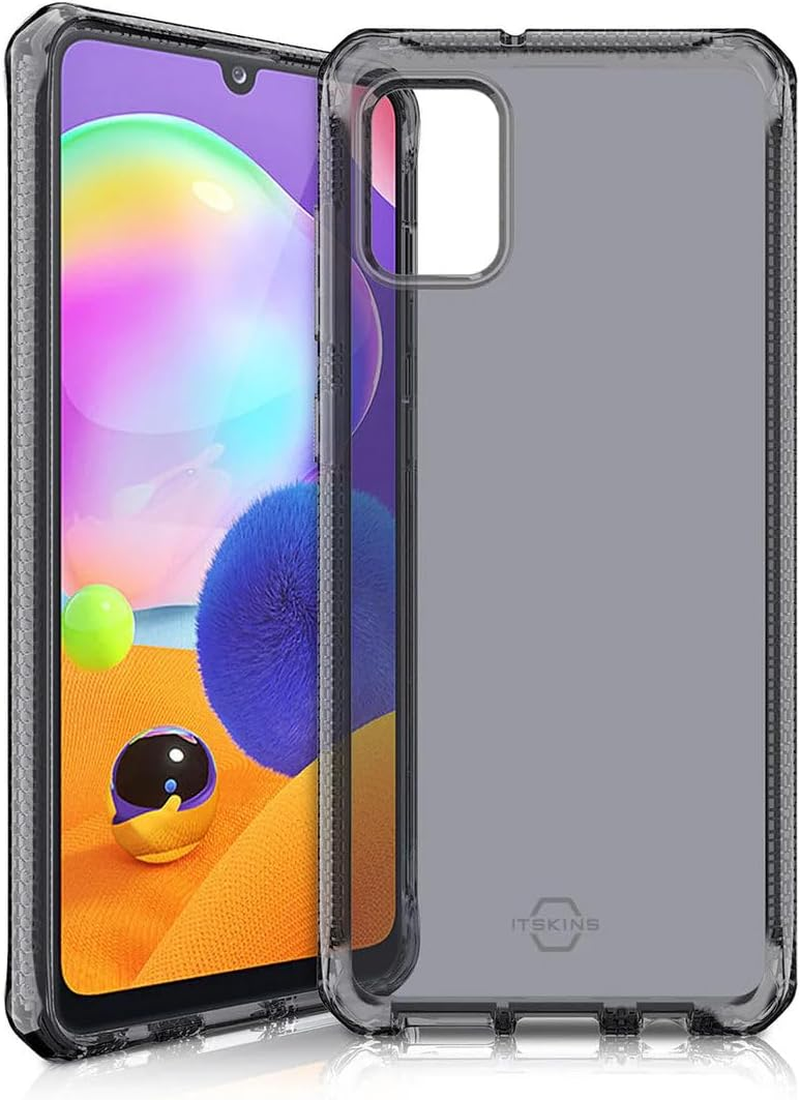 ITSKINS Spectrum 2M Drop Samsung Galaxy A31 Case, Clear/Smoke image number 3