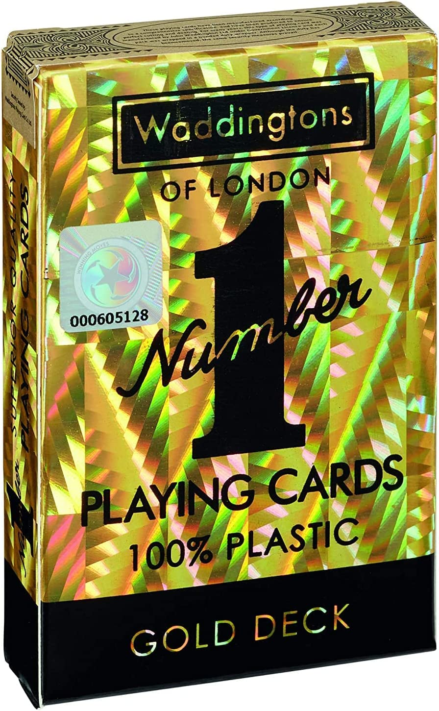 Waddingtons Number 1 29391 Classic Gold Playing Cards image number 2