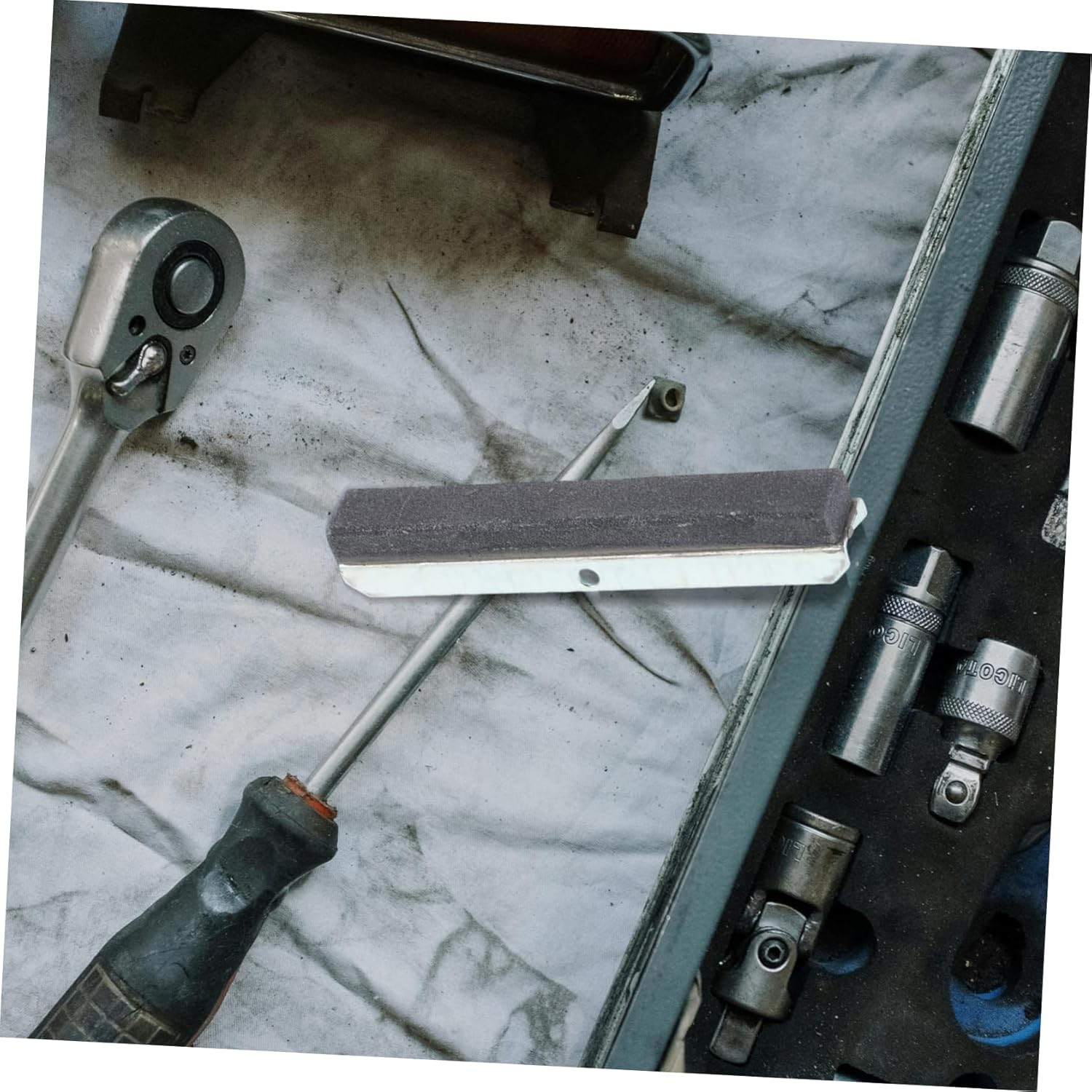 JECOMPRIS 3Pcs Replacement Grinding Stones for Car Engine Cylinder Screws Cylinder Stones for Automotive Equipment Grinding and Polishing image number 3