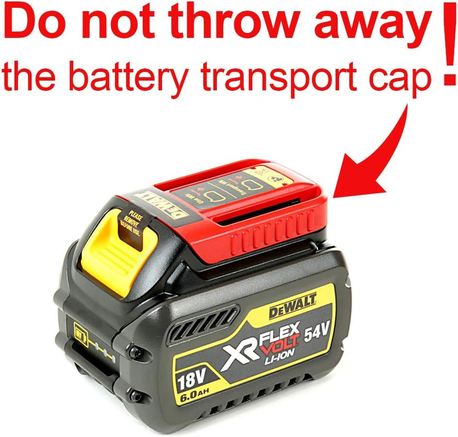Dewalt 54V Battery 6Ah, Yellow/Black, DCB546-XJ image number 3